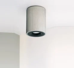 Spot, [S2], Gris béton, Ø10cm, H13cm - GANTLights