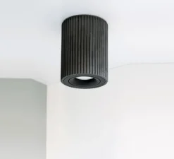 Plafonnier & Spot*GANTLights Spot, [S2], Gris Foncé, Ø10cm, H13cm - Dark grey concrete