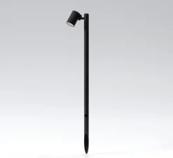 Plafonnier & Spot*Astro Spot, Bayville Spike 900, , IP66, LED, 3000K, 467lm, L5,5cm, H90cm - Lighting noir texturé