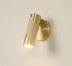 Plafonnier & Spot*CVL Spot, Candy, , LED, dim, 2700K, 630 lm, L5,2cm, H15,5cm - laiton satiné