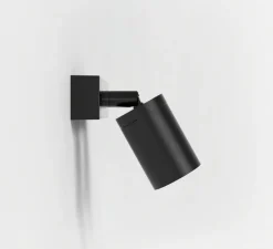 Spot, Dartmouth Twin, noir, IP44, L23,1cm, H12,7cm - Astro