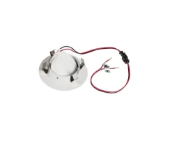 Spot de marche encastrable, Woro WL, blanc, LED, 3000K, 50 lm, Ø8cm, H2,9cm - SLV