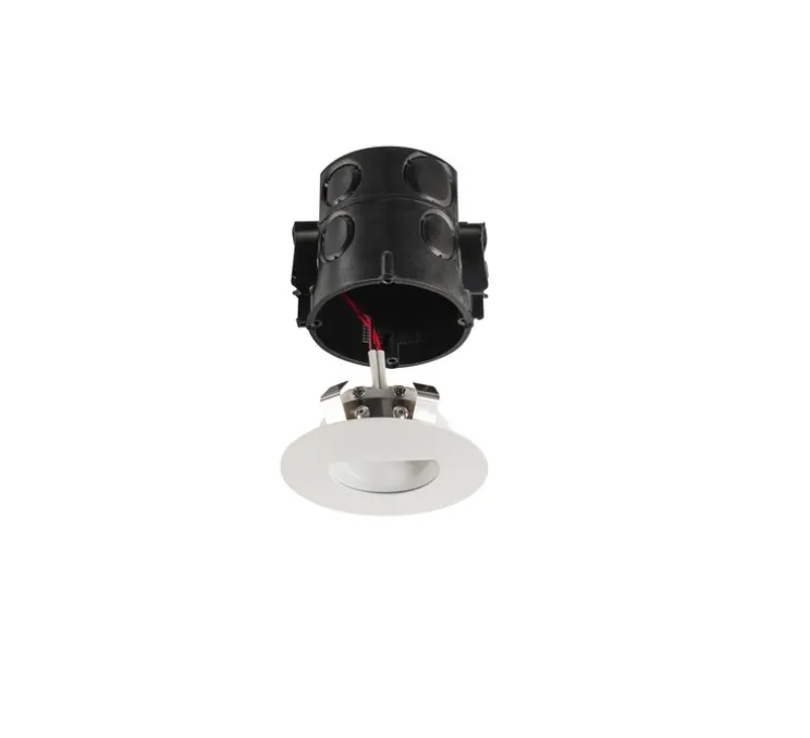 Spot de marche encastrable, Woro WL, blanc, LED, 3000K, 50 lm, Ø8cm, H2,9cm - SLV