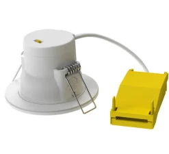 Spot, Delta S, blanc, IP65, LED, dim, 2700-4000K, 600 lm, Ø8,6cm, H5,2cm - Solum