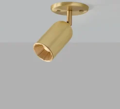 Plafonnier & Spot*Bert frank Spot, Doma, , Ø7cm, H19cm - laiton brossé