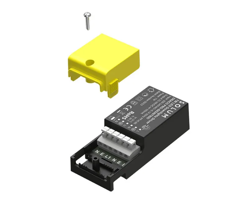 Plafonnier & Spot*Solum Spot détecteur, Draco pro, , IP65, LED, 3000K ou 4000k, 655-710lm, Ø6,75cm, H5,26cm - Blanc