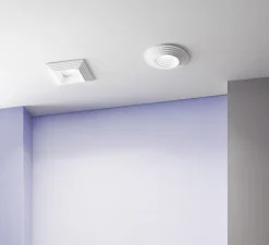 Plafonnier & Spot*Nedgis Spot en saillie, Vertbois, prêt à peindre, France-Angèle R1, , Ø11,5cm, H4,9cm - blanc