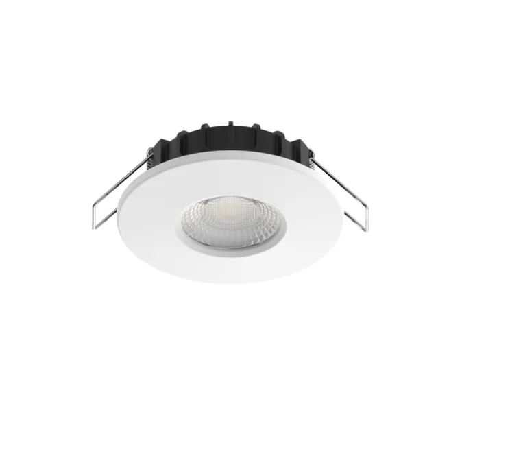 Spot encastrable, Andro Slim, blanc, IP65, LED, dim, 2700-4000K, 650 lm, Ø8,8cm, H3,15cm - Solum