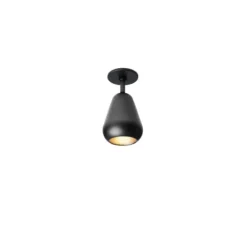 Plafonnier & Spot*Nuura Spot encastrable, Anoli, , Ø10cm, H18,5cm - noir