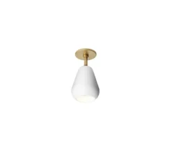 Spot encastrable, Anoli, or nordique, blanc, Ø10cm, H18,5cm - Nuura