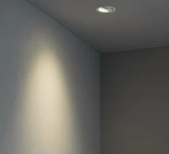 Plafonnier & Spot*Faro Spot encastrable, Argón R, , Ø11,4cm, H4cm - blanc