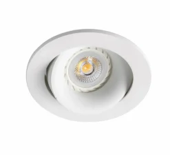Plafonnier & Spot*Faro Spot encastrable, Argón R, , Ø11,4cm, H4cm - blanc
