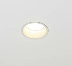 Spot encastrable, Atsji, blanc, IP44, LED, dim, 2700k, 1000 lm, Ø9,2cm, H7,5cm - Dark