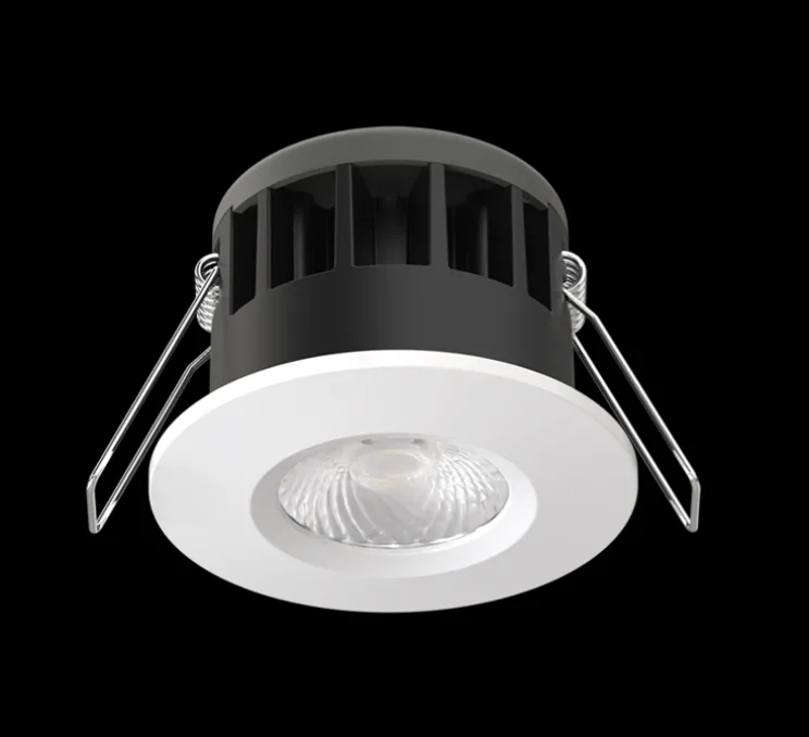 Spot encastrable, Canis, blanc, IP65, LED, dim, 2700-4000K, 750-850 lm, Ø8,2cm, H6,2cm - Solum
