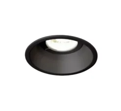 Plafonnier & Spot*Wever&Ducré Spot encastrable, Deep 1.0 PAR16 wire spring, , IP44, Ø9,5cm, H10,2cm - noir
