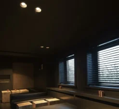 Plafonnier & Spot*Wever&Ducré Spot encastrable, Deep Adjust 1.0 LED, , Ø9,4cm, H8,5cm, 3000K - noir