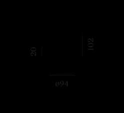 Spot encastrable, Deep adjust 1.0 PAR16, bronze, Ø9,4cm, H10,2cm - Wever&Ducré