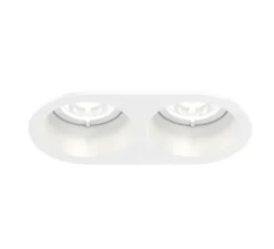 Spot encastrable, Deep Bijou 2.0, blanc, LED, 3000K, 765lm, L10,7cm, H5,0cm - Wever&Ducré