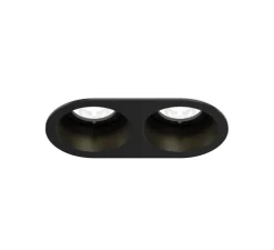 Spot encastrable, Deep Bijou 2.0, noir, LED, 2700K, 670lm, L10,7cm, H5,0cm - Wever&Ducré