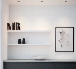 Spot encastrable, Deep Bijou 1.0, noir, LED, 3000K, 350lm, Ø5,6cm, H5,0cm - Wever&Ducré