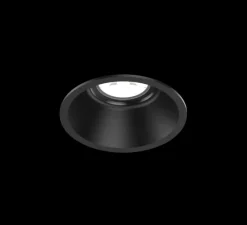 Plafonnier & Spot*Wever&Ducré Spot encastrable, Deep IP65 1.0 LED, , IP65, LED, 2700K, 375/575lm, Ø9,5cm, H7,3cm - noir