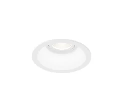 Plafonnier & Spot*Wever&Ducré Spot encastrable, Deep petit 1.0 LED, , LED, 3000K, 570 lm, Ø7,9cm, H4,5cm - blanc