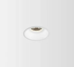 Plafonnier & Spot*Wever&Ducré Spot encastrable, Deep petit Rec 1.0, LED, 2700K, 580lm, , Ø7.9cm, H4,5cm - blanc