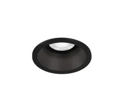 Spot encastrable, Deep Petit 1.0, noir, IP65, LED, dim, 2700K, 590 lm, Ø8cm, H5,5cm - Wever&Ducré