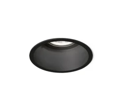 Plafonnier & Spot*Wever&Ducré Spot encastrable, Deeper 1.0 PAR16, IP44, , Ø8,4cm, H11,2cm - noir