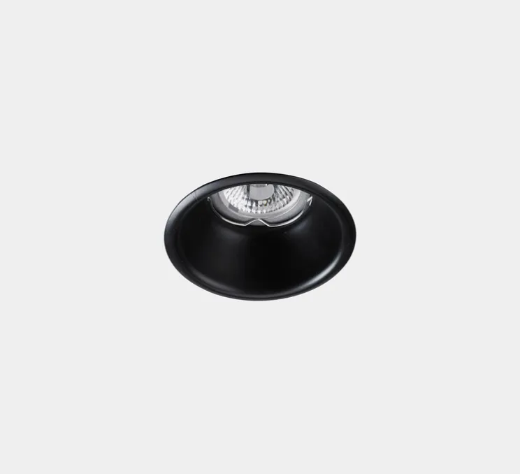 Spot encastrable, Dome, noir, IP23, Ø9cm, H5,5cm - LEDS C4