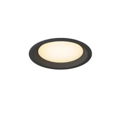 Plafonnier & Spot*SLV Spot encastrable, Downlight V 200, , IP54, LED, 3000/4000K, 2490 lm, Ø17,1cm, H3,9cm - noir