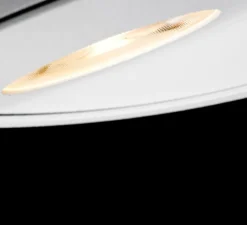 Spot encastrable, FlatLED T1 (37° Lens) Recessed, Bobbytrap springs, blanc mat, 2700K, 1335lm, Ø12cm, H6cm - Doxis