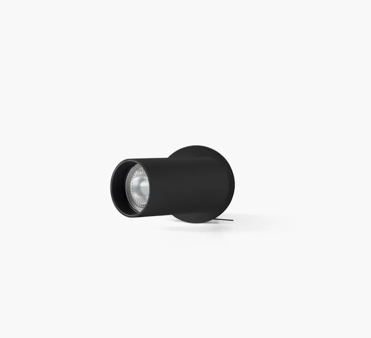 Spot encastrable, Fost Pulldown, 35°, CRI > 97, noir mat, dim, Dali, LED, 3000K, 1208lm, Ø5cm, H27,2cm - Faro