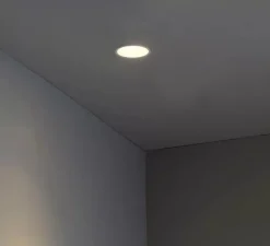 Plafonnier & Spot*Faro Spot encastrable, Fresh, GU10, , Ø9cm, H6cm (hauteur plafond recommandée 14,5cm) - blanc