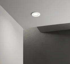 Plafonnier & Spot*Nedgis Spot encastrable, Glow, , IP65, LED, 2700-3200-4000K, 625 lm, Ø8cm, H4,9cm - blanc