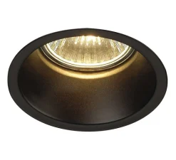Plafonnier & Spot*SLV Spot encastrable, HORN 1, , Ø8,3cm, H11,5cm - noir