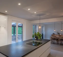 Plafonnier & Spot*SLV Spot encastrable, Horn Magna, , LED, 3000K, 470lm, Ø7,8cm, H8,2cm - blanc