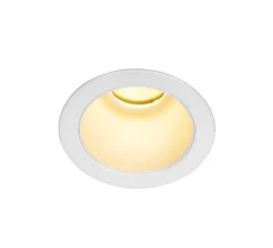 Plafonnier & Spot*SLV Spot encastrable, Horn Magna, , LED, 3000K, 470lm, Ø7,8cm, H8,2cm - blanc