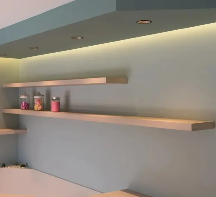 Spot encastrable, HORN, noir, L9cm, H12cm - Slv