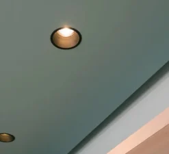 Spot encastrable, HORN, noir, L9cm, H12cm - Slv