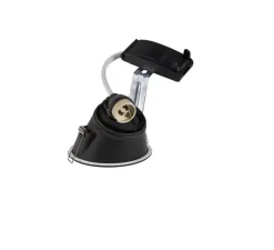 Plafonnier & Spot*SLV Spot encastrable, Horn-A, , IP44, Ø10,3cm, H12cm - noir