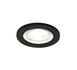 Spot encastrable, Intra 2.0, noir, IP65, LED, 3000K, 565lm, Ø9,2cm, H5,5cm - Wever&Ducré
