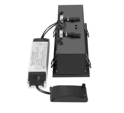 Spot encastrable, Kadux triple, noir, LED, dim, 3000K, 2350 lm, L21cm, H8,3cm - SLV