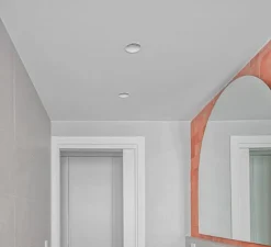 Spot encastrable, Kono 1, blanc, IP54, 3000K, 1000lm, 40°, Ø8cm, H12,4cm - ONOK