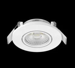 Spot encastrable, Libra, blanc, Orientable, IP65, LED, dim, 2700-4000K, 500-550 lm, Ø8,71cm, H3,15cm - Solum