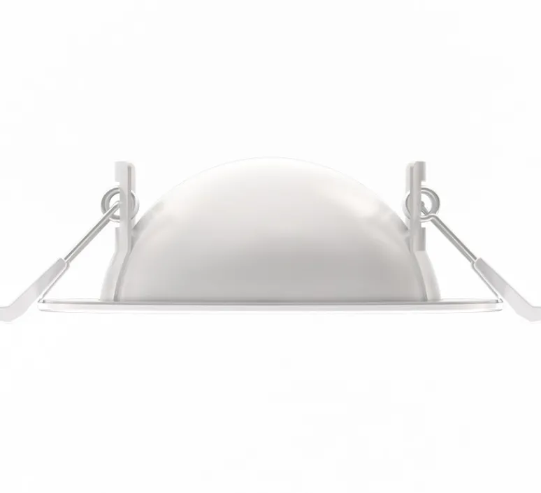 Plafonnier & Spot*Solum Spot encastrable, Léo orientable, , IP65, LED, dim, 2700, 3000 ou 4000K, 650-690 lm, Ø10cm, H3,6cm - blanc