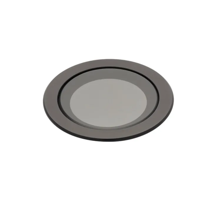 Spot encastrable, Lucca 40 medium, noir, IP67, 2700K, 135lm, Ø4cm, H4,8cm - John Cullen