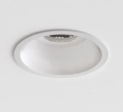 Plafonnier & Spot*Astro Spot encastrable, Minima Slimline Round Fixed Fire-Rated IP65, , IP65, Ø10cm, H13cm - Lighting blanc