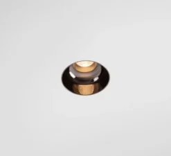 Plafonnier & Spot*Modular Spot encastrable, Minude Recessed Trimless 49 1x, , IP54, LED, dim, 2700K, 564 lm, Ø4,9cm, H7,85cm - noir chromé