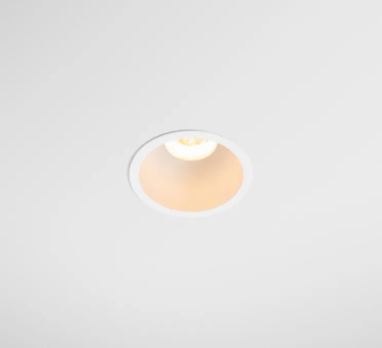 Spot encastrable, Minude Recessed 56 1x, blanc, IP54, LED, 2700K, 617 lm, Ø5,6cm, H7,85cm - Modular